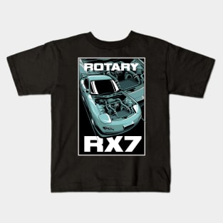 Mazda Rx7 Kids T-Shirt